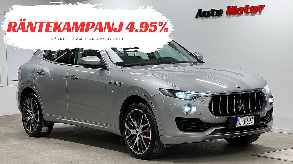 Maserati Levante Diesel 275hk Sv-såld/Panorama/H&K SE SPEC