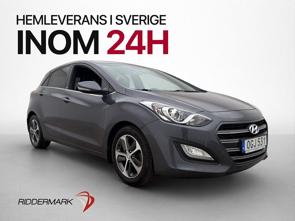 Hyundai i30 1.6 GDI 135hk Comfort Rattvärme Sensorer