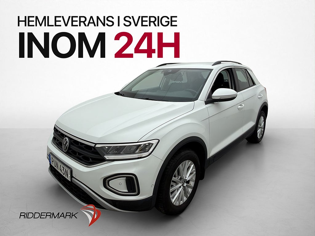 Volkswagen T-Roc 1.5 TSI 150hk Carplay P-Senoso Adaptiv-Fart