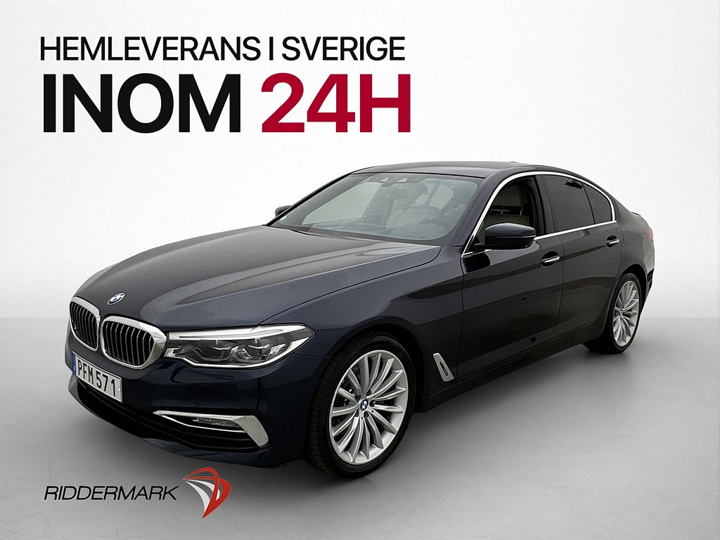 BMW 520 d xDrive Luxury Line 360° Värmare Komfort 4-Zons