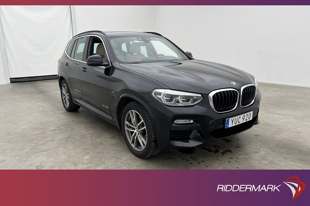 BMW X3 xDrive30d 265hk M Sport Pano H/K Gesture Cockpit Navi