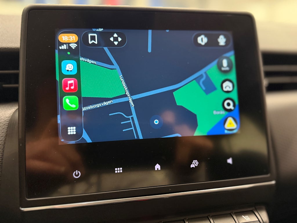 Renault Clio E-TECH Hybrid 140HK Zen Carplay Nyservad 4000 Mil - miniatyr 12