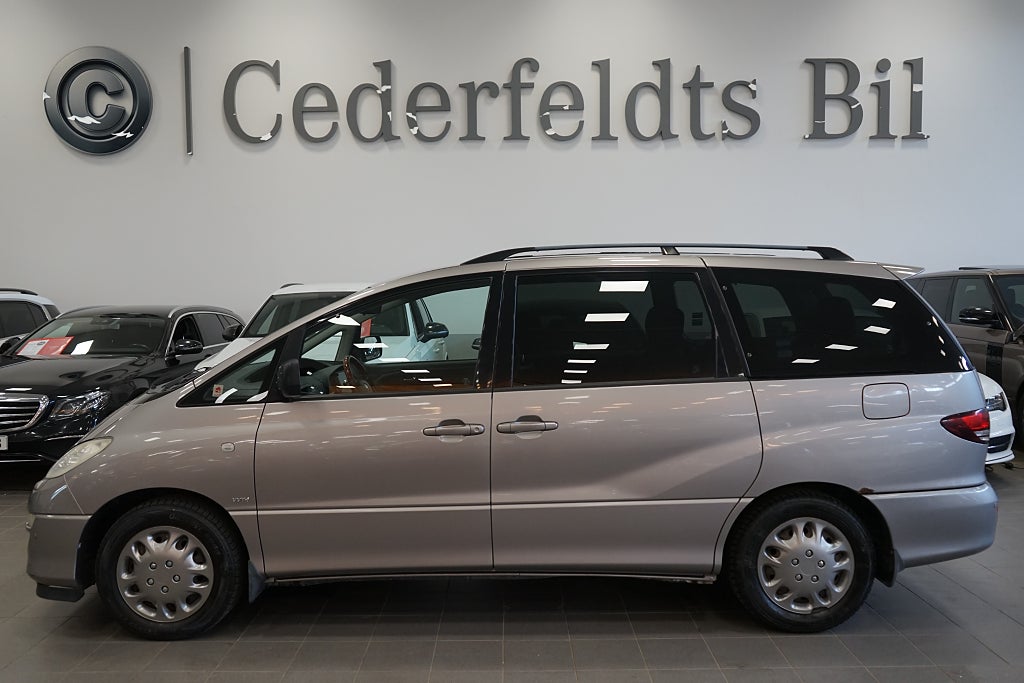 Toyota Previa 2.4 7-sits Automat Navi 3-brukare 156hk