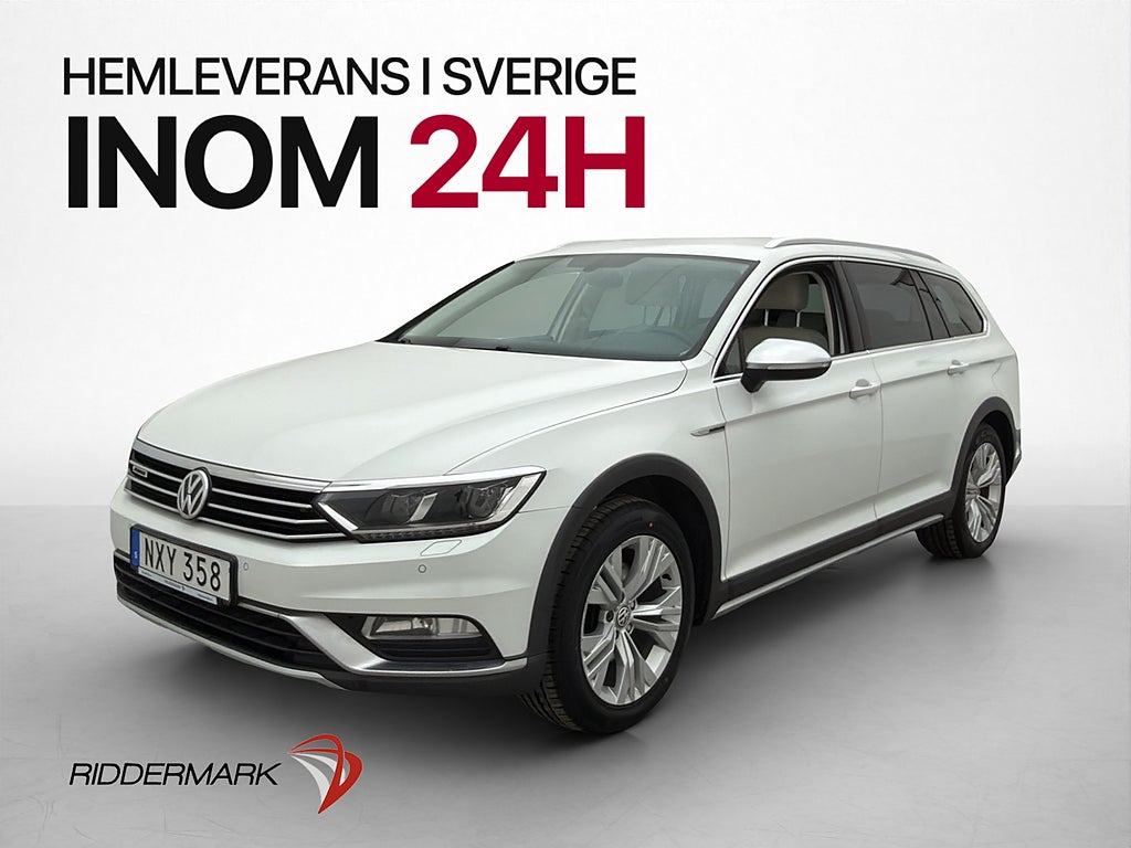 Volkswagen Passat Alltrack 2.0 TDI 4M Drag Skinn Kamera
