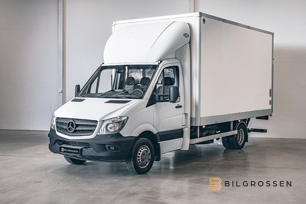 Mercedes-Benz Sprinter 519 BlueTEC Chassi Enkelhytt 3.0 V6 Dubbeldäck  MOMS 