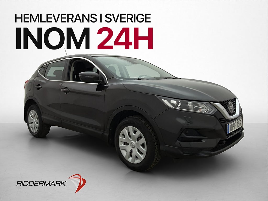 Nissan Qashqai 115hk M&K Värmare Bluetooth P-sensorer