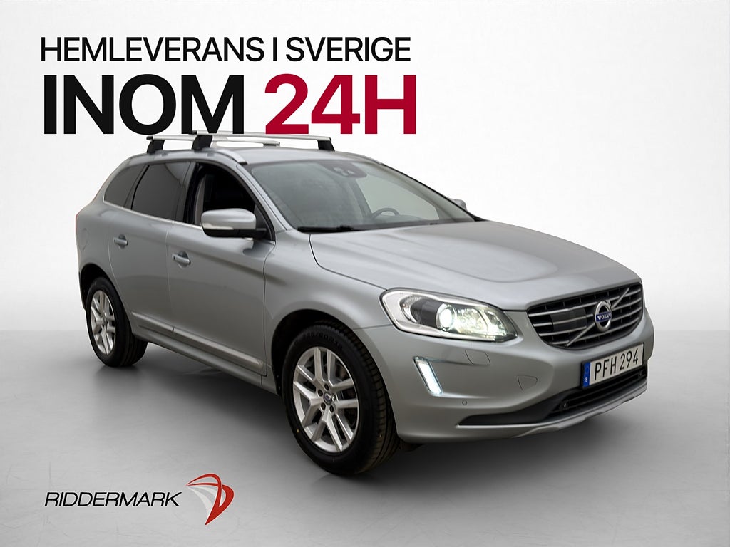 Volvo XC60 D4 Classic Summum VOC Värmare Kamera Skinn Elstol