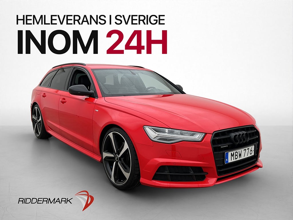 Audi A6 2.0 TDI Quattro Full S-Line D-Värmare Drag Halvskinn