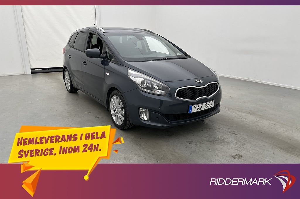 Kia Carens 141hk 7-Sits M&K-Värm P-Sensorer Rattvärme Drag