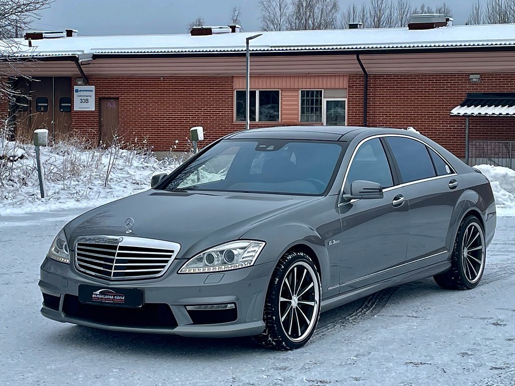 Mercedes-Benz S 63 AMG L 7G-Tronic SVENSKSÅLD VÄLVÅRDAD 