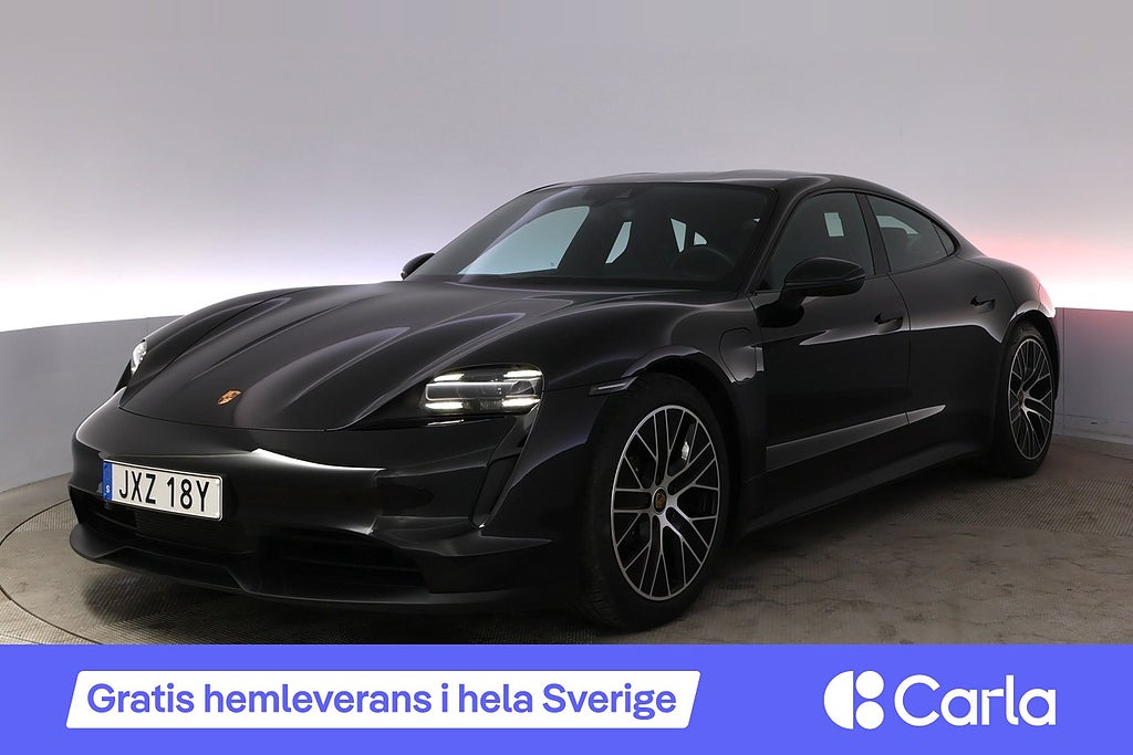 Porsche Taycan DD Kamera Navi Elstol LED Värmepump