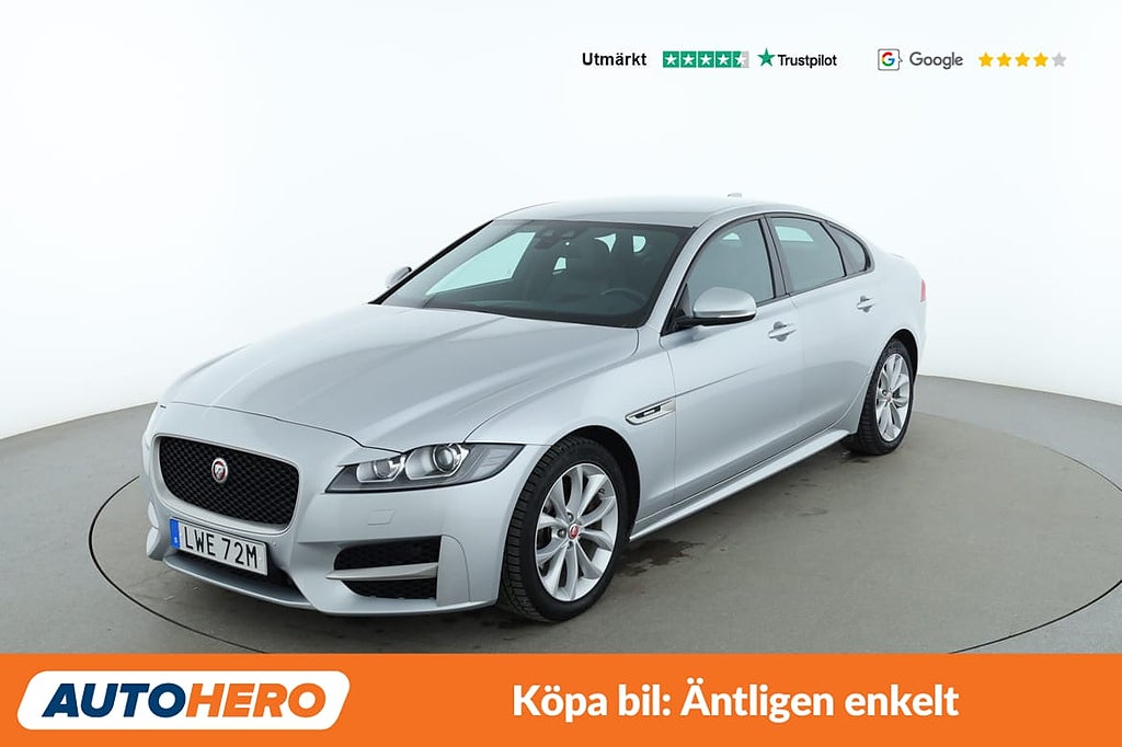 Jaguar XF 20d R-Sport / Värmare, CarPlay, Backkamera