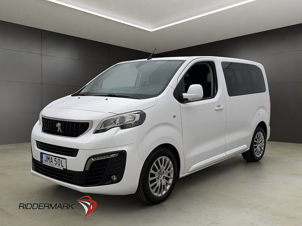 Peugeot Traveller 9-Sits PDC Farthållare CARPLAY Moms 612Mil