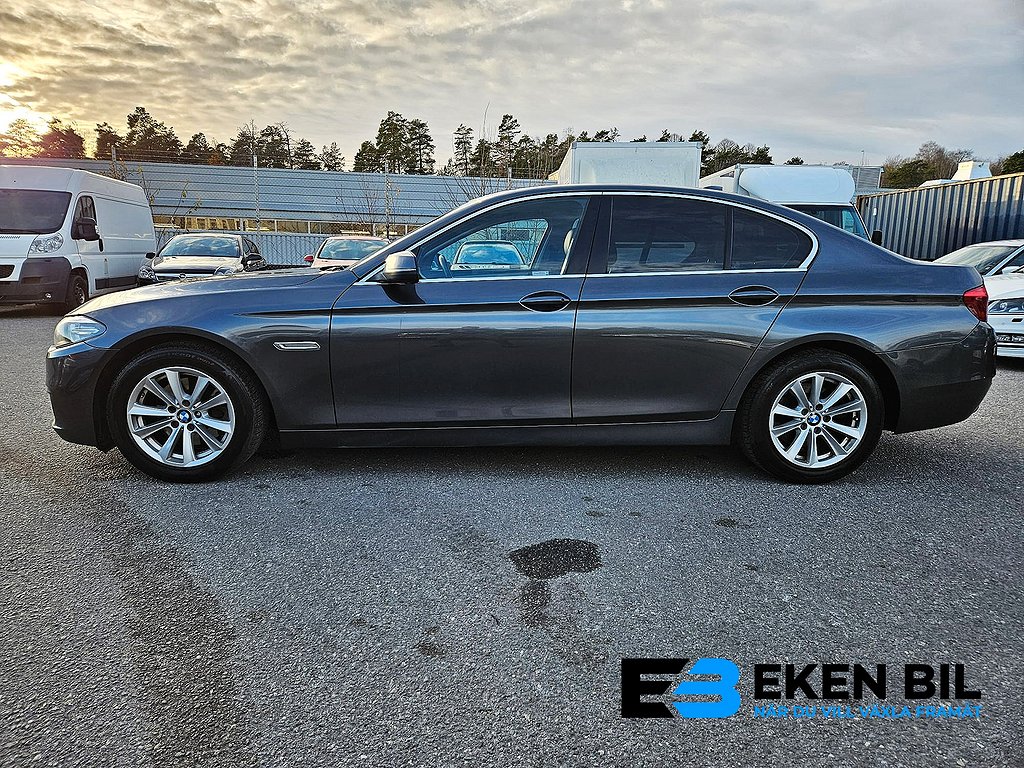 BMW 520 d xDrive Sedan Skinn Sportstolar El-Drag Rattvärme