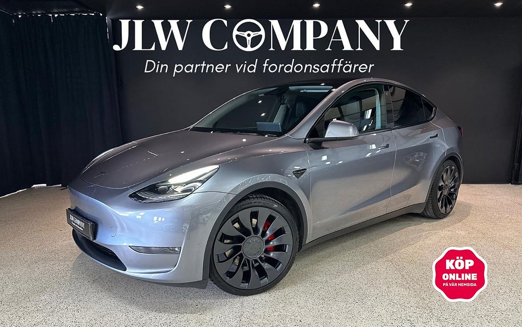 Tesla Model Y Performance l Autopilot l  Dragkrok l PPF