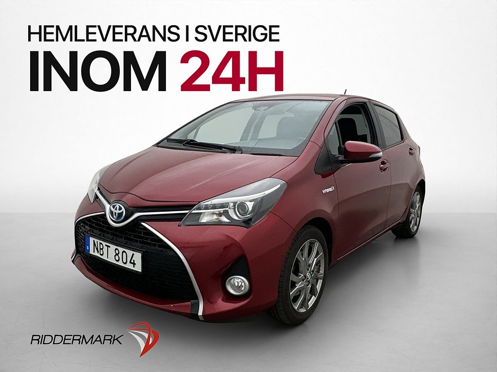 Toyota Yaris Hybrid 101hk Kamera Farthållare 0.36 l/mil