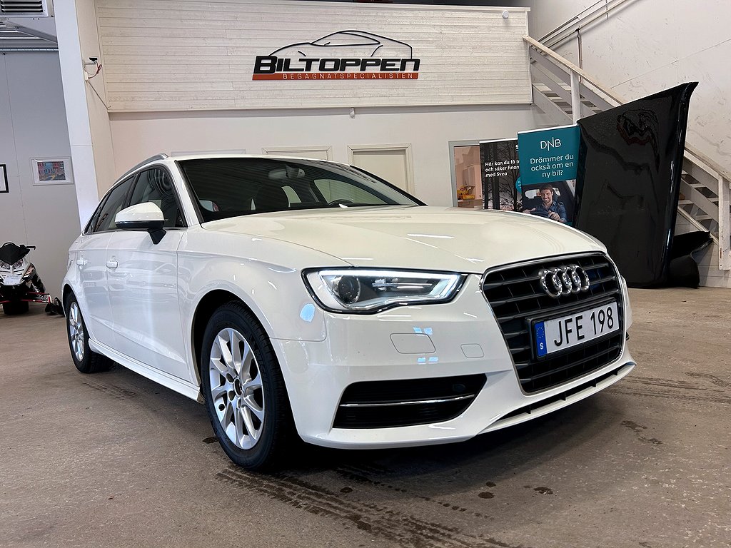 Audi A3 Sportback 1.6 TDI 110 hk Nybes / Drag / MoK-uttag