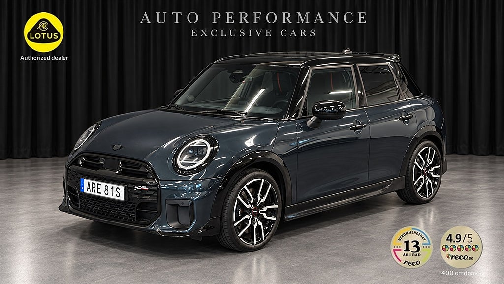 MINI Cooper S 204hk JCW John Cooper Works / Hemleverans /