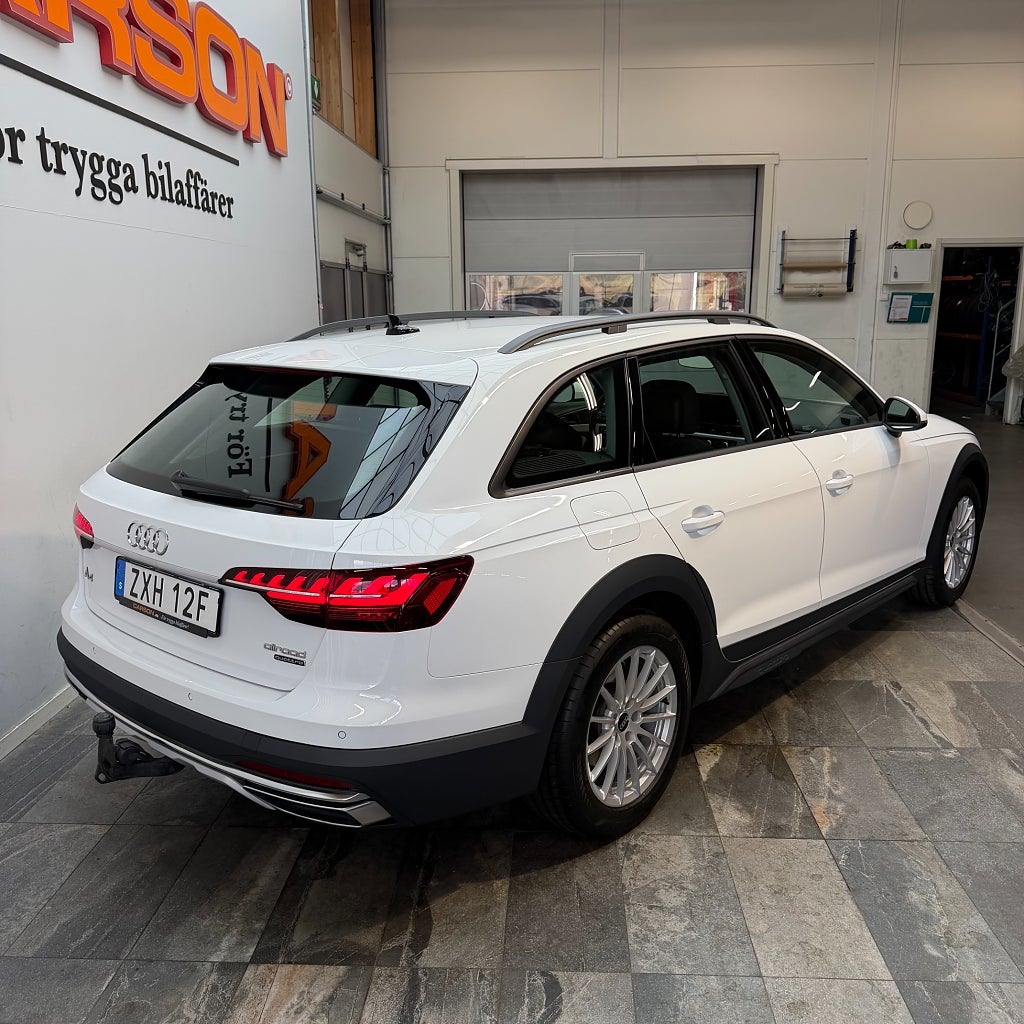 Audi A4 Allroad Q 40 TDI Aut B&O Adpt.Farthållare Dragrok Navi Värmar