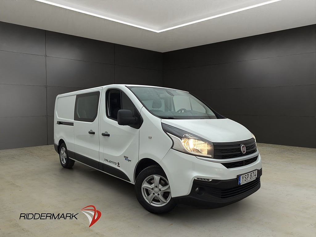 Fiat talento L2 Dubbelhytt Värmare Drag B-Kamera Farthållare