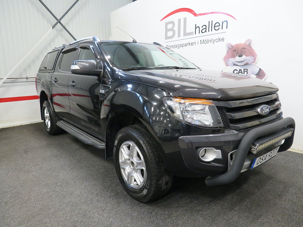 Ford ranger 3.2 TDCi 200HK 4x4 Wildtrak Drag Kamera Värmare Navi