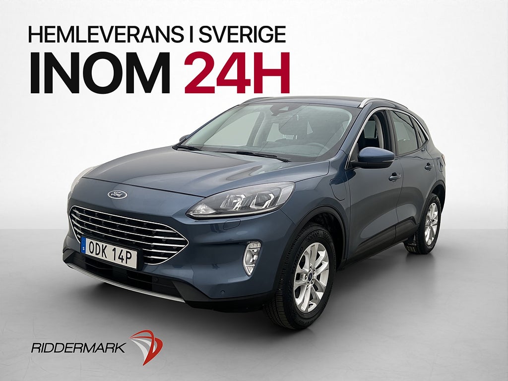 Ford Kuga Plug-in Hybrid 225hk Kamera Rattvärme Navi Cockpit