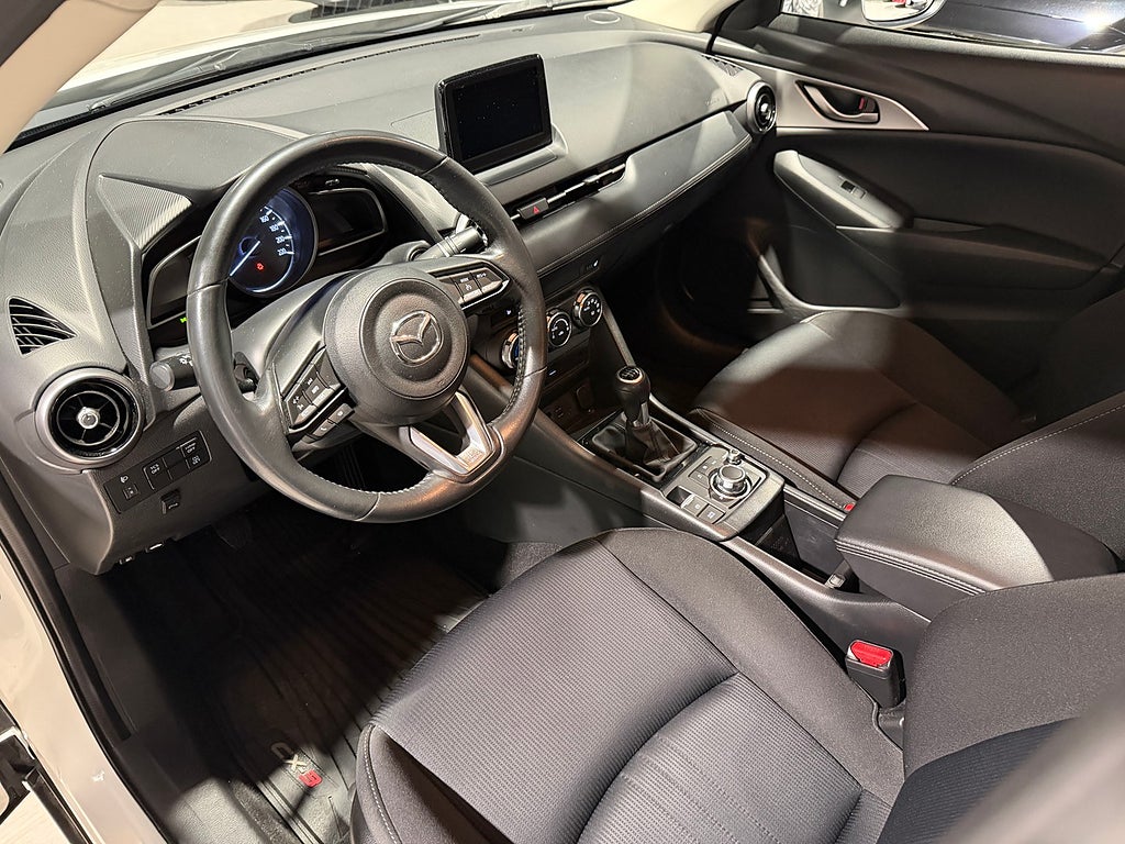 Mazda CX-3 2.0 SKYACTIV-G 121hk Core |Farthållare|Bluetooth|