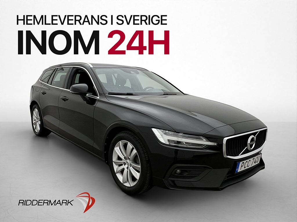 Volvo V60 B4 Advanced VOC Kamera Navi CarPlay BLIS Rattvärme