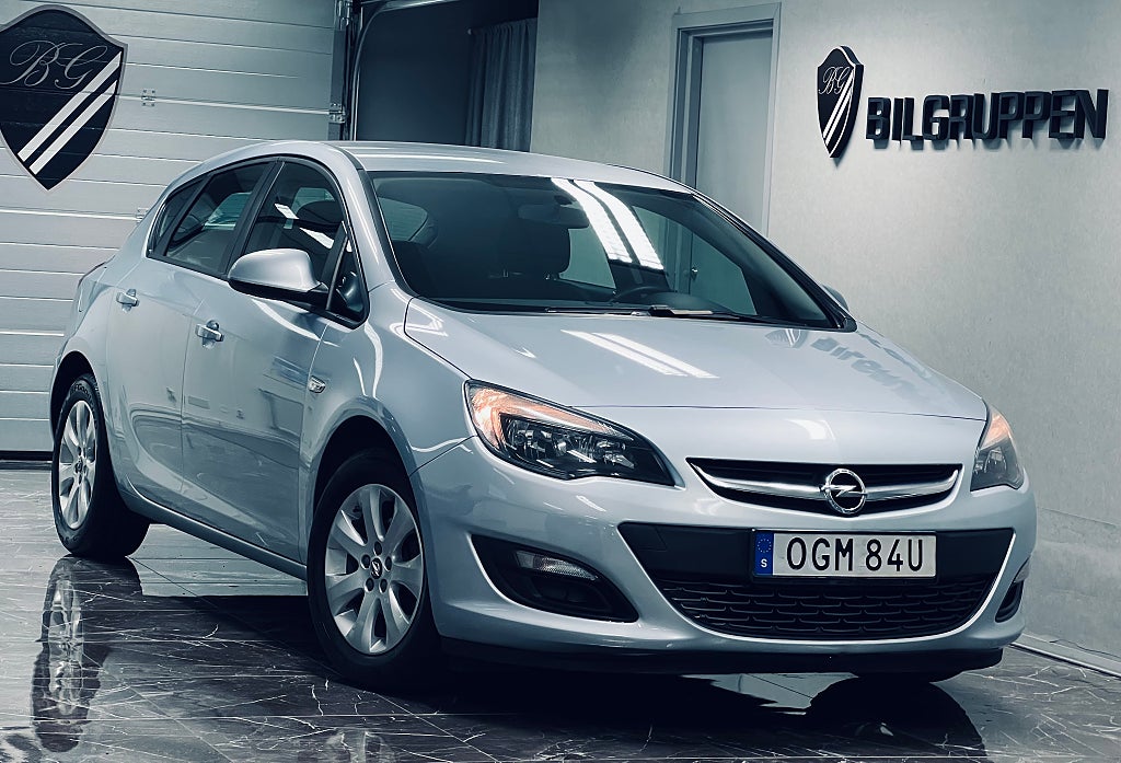 Opel Astra 1.4 Turbo|Fullservad|9300mil|Besiktigad|2 ägare|