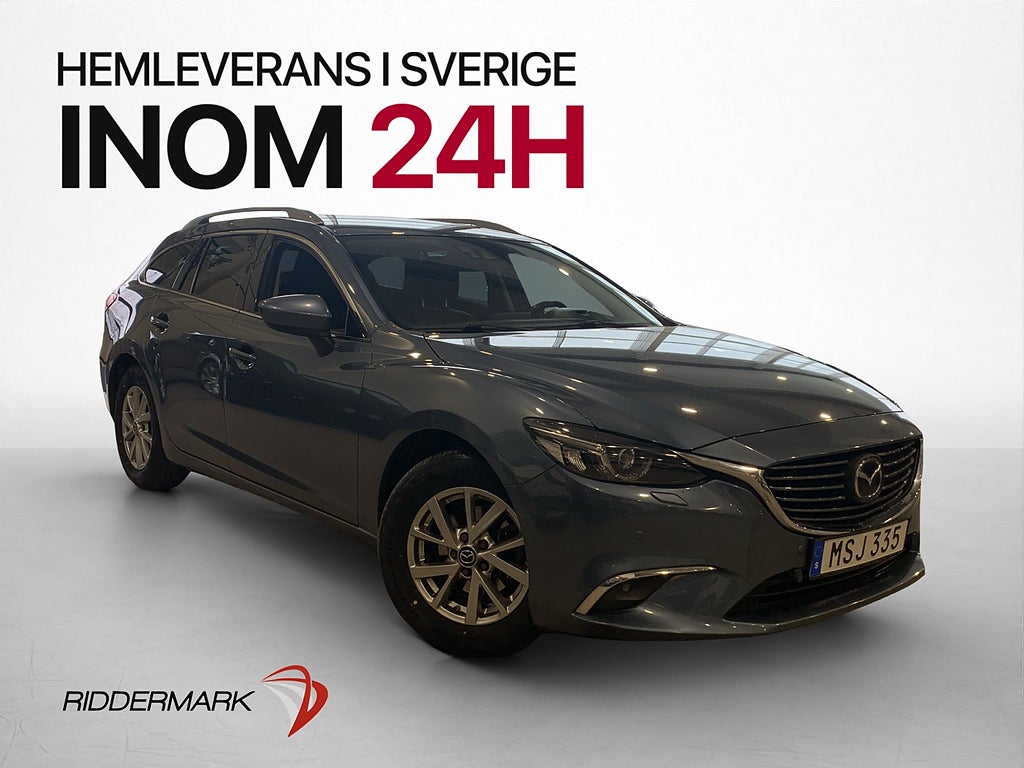 Mazda 6 2.2 AWD Optimum Bose HuD Skinn M-Värm Kamera
