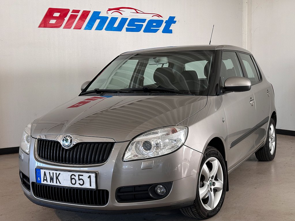 Skoda Fabia 1.2 Euro 4 En-ägare Ny Bes 