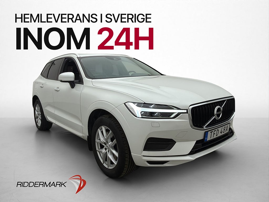 Volvo XC60 D3 150hk Momentum VOC Dragkrok Halvskinn