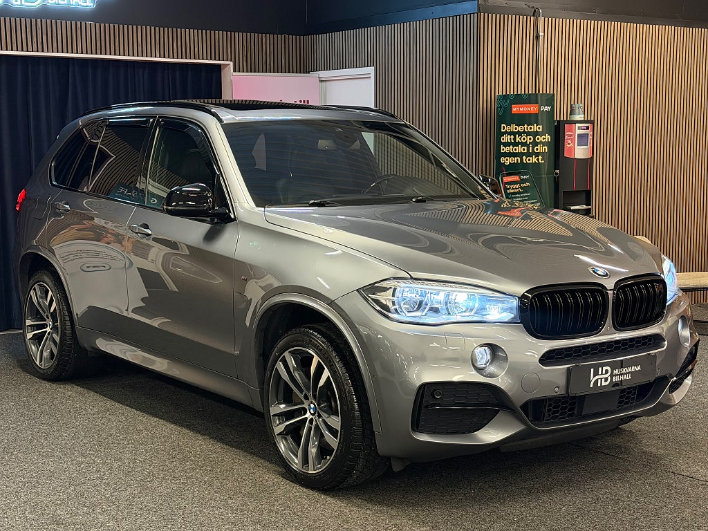 BMW X5 M50d 7-Seater Steptronic M Sport 7-Sits Softclose HUD Nightvis