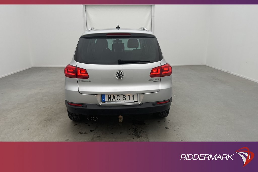 Volkswagen Tiguan 2.0 TDI 177hk 4M D-Värmare Skinn B-Kamera