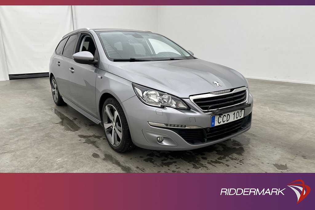 Peugeot 308 SW 120hk Active Pano Värmare Kamera Navi Drag