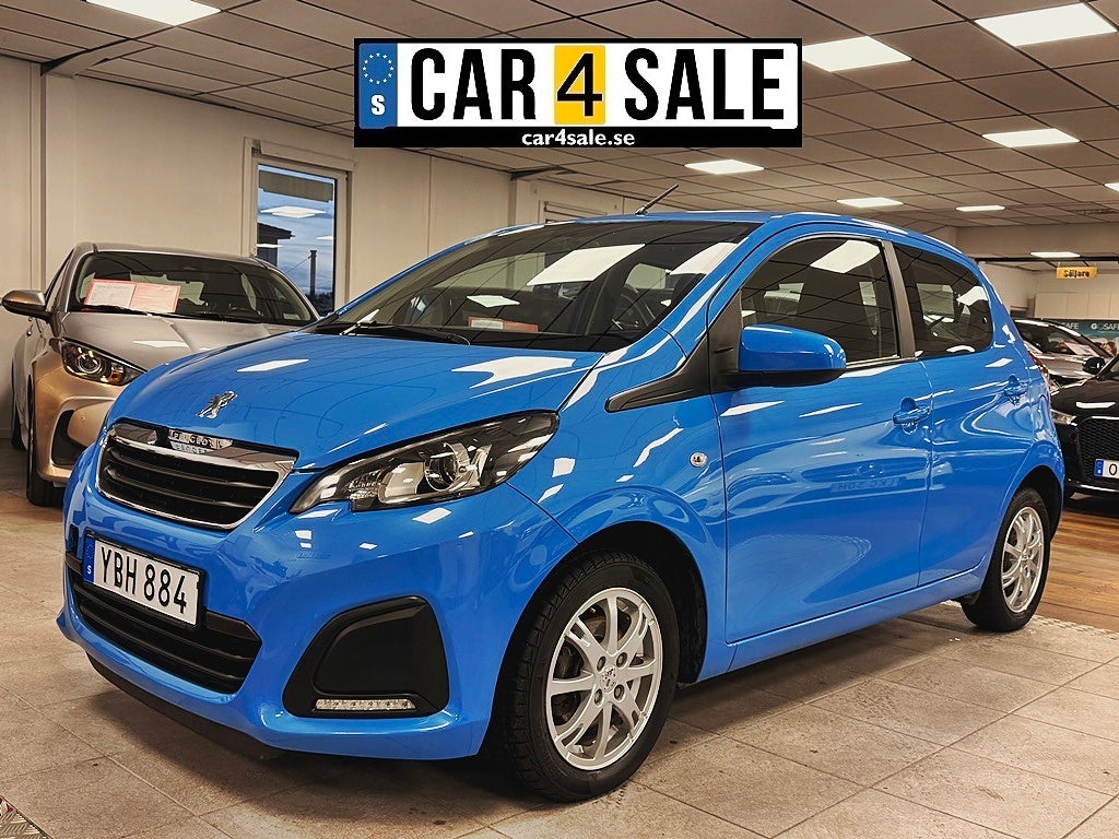Peugeot 108 5-dörrar 1.0 VTi Euro 6 | Alu-fälg | 0% Ränta
