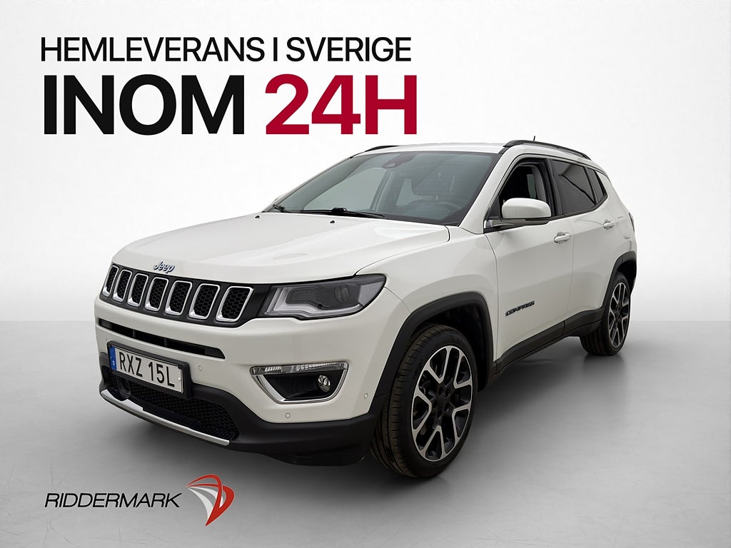 Jeep Compass 190hk Moms Cockpit Kamera Navi Isofix