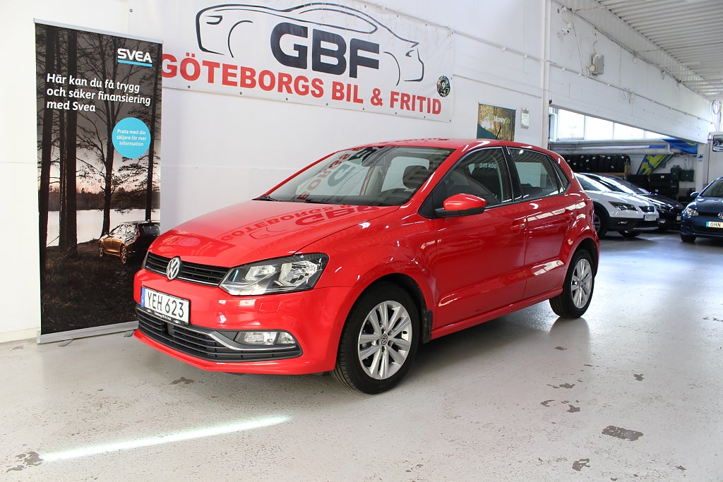 Volkswagen Polo 5-dörrar 1.2 TSI  *Årsskatt 360kr*Bytt kamrem*