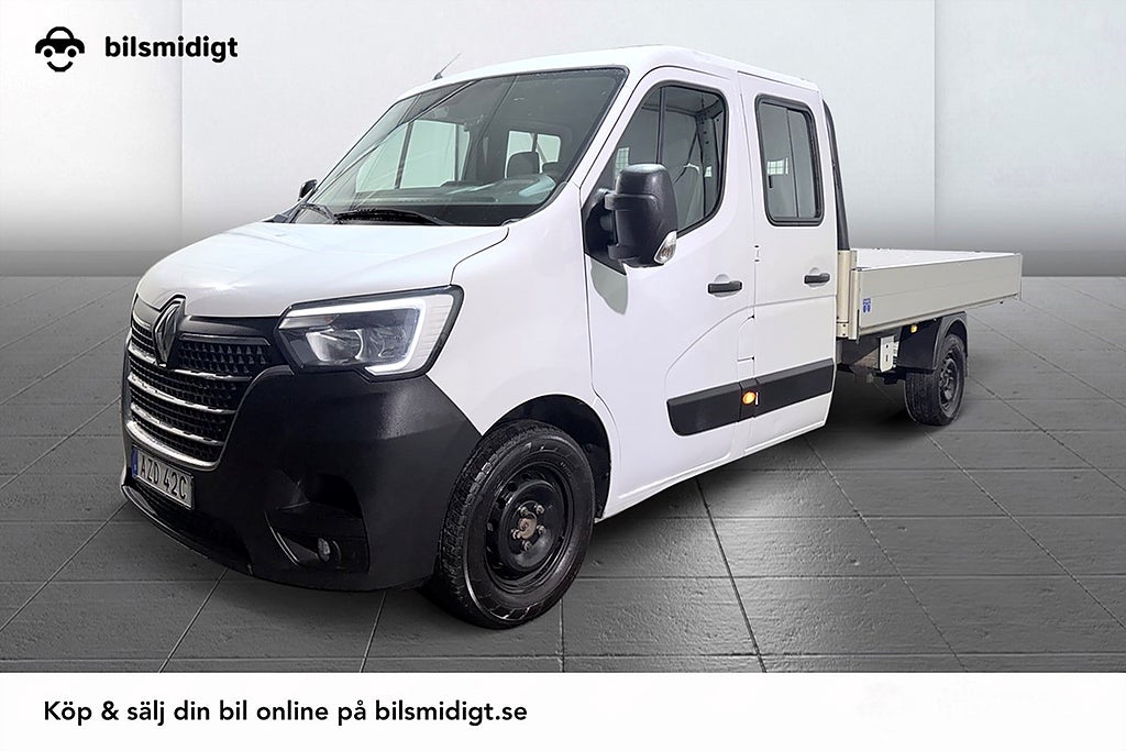 Renault master Chassi Cab 3.5T 2.3 7-sits Kamkedja Navi Värmare 150hk