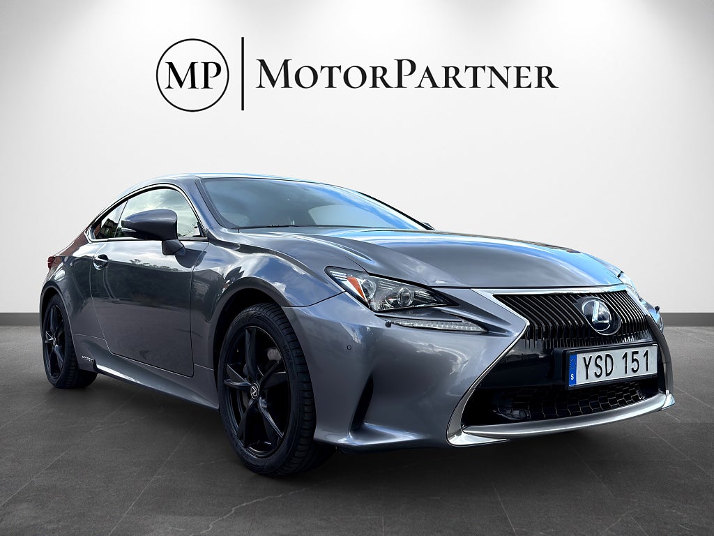Lexus RC300H 300h 2.5 CVT Executive Navi Läder Kamera 223hk