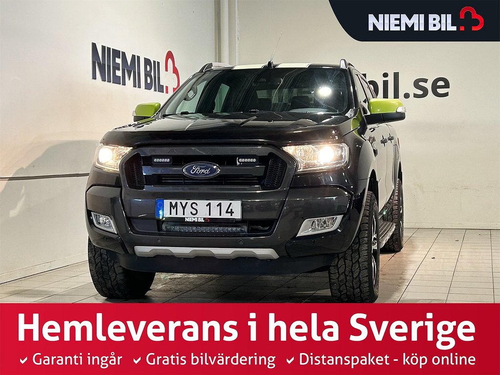 Ford ranger Dubbelhytt 3.2 4x4 Drag Dvärm Kamera SoV MOMS