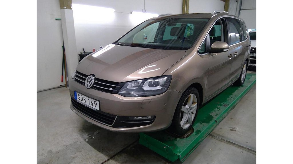 Volkswagen Sharan 6-sätes 2.0TDI 184HK 4WD GT Extremt utrustad