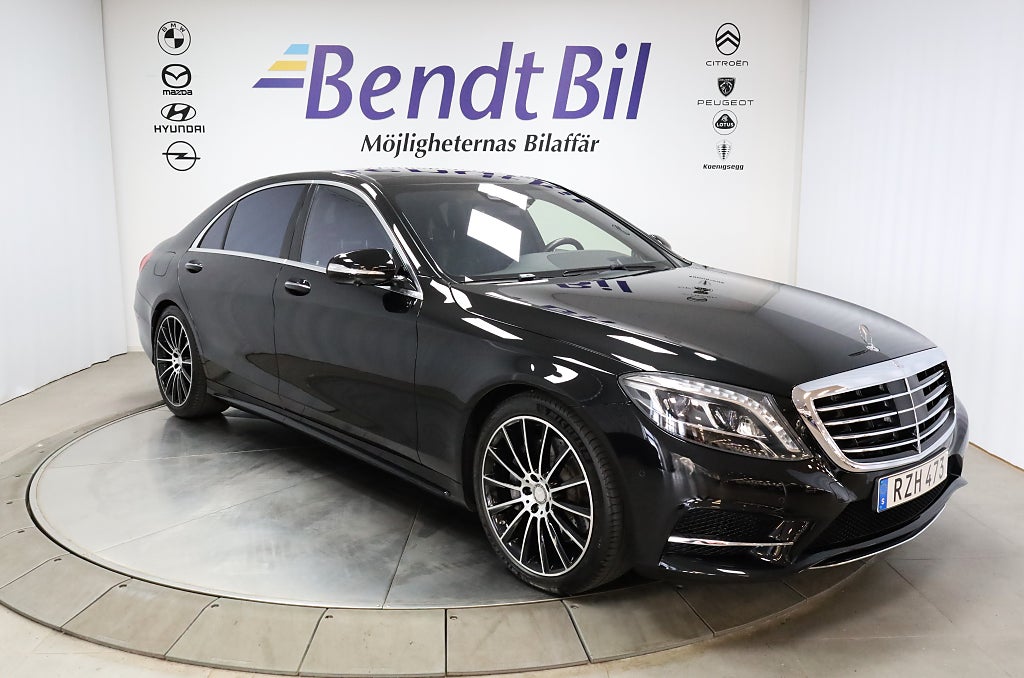 Mercedes-Benz S 500 4MATIC L 9G-Tronic AMG 455 HK / Unik Spec / 1 ägare