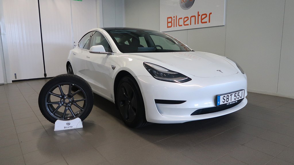 Tesla Model 3 Standard Range Plus Pano-Navi-Kamera-Skinn-SoV