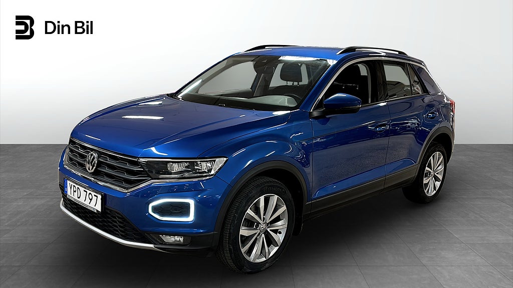 Volkswagen T-Roc TSI 115/PLUSPAKET-LED Strålkastare+2-zons+elbakluc