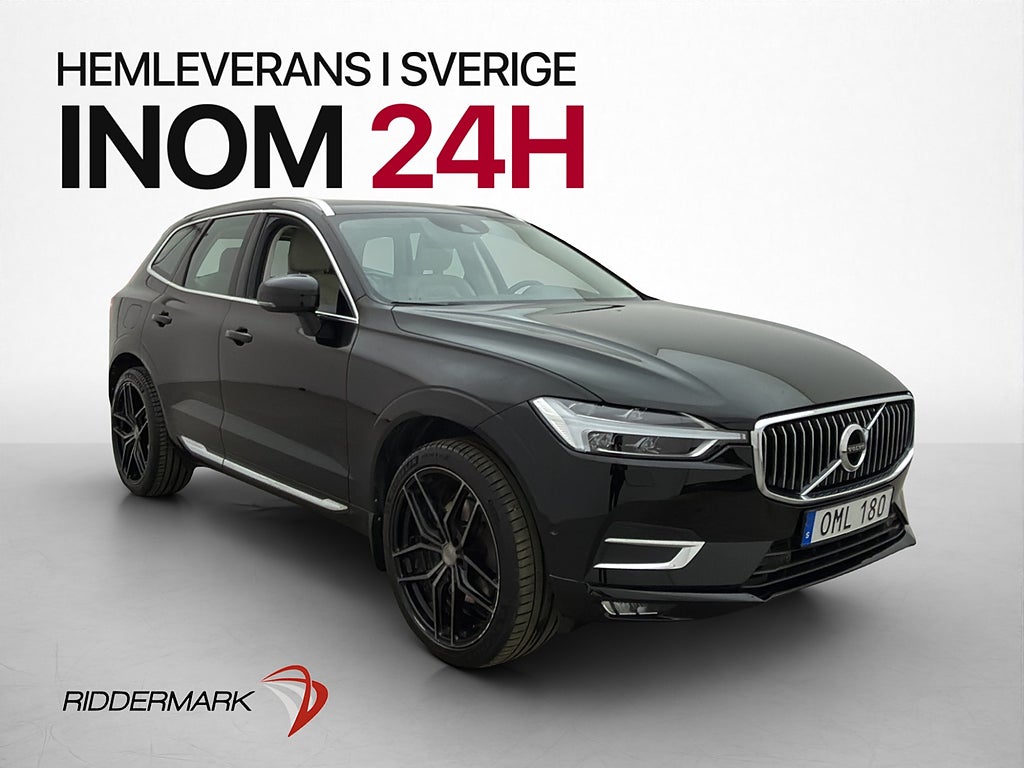 Volvo XC60 T5 AWD Inscription VOC Kamera Skinn Drag P-Värm
