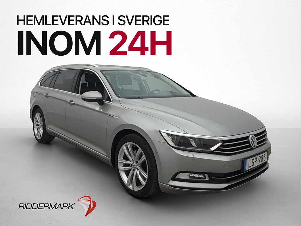 Volkswagen Passat 2.0 TDI 4M GT D-Värm Pano B-Kam Drag Skinn