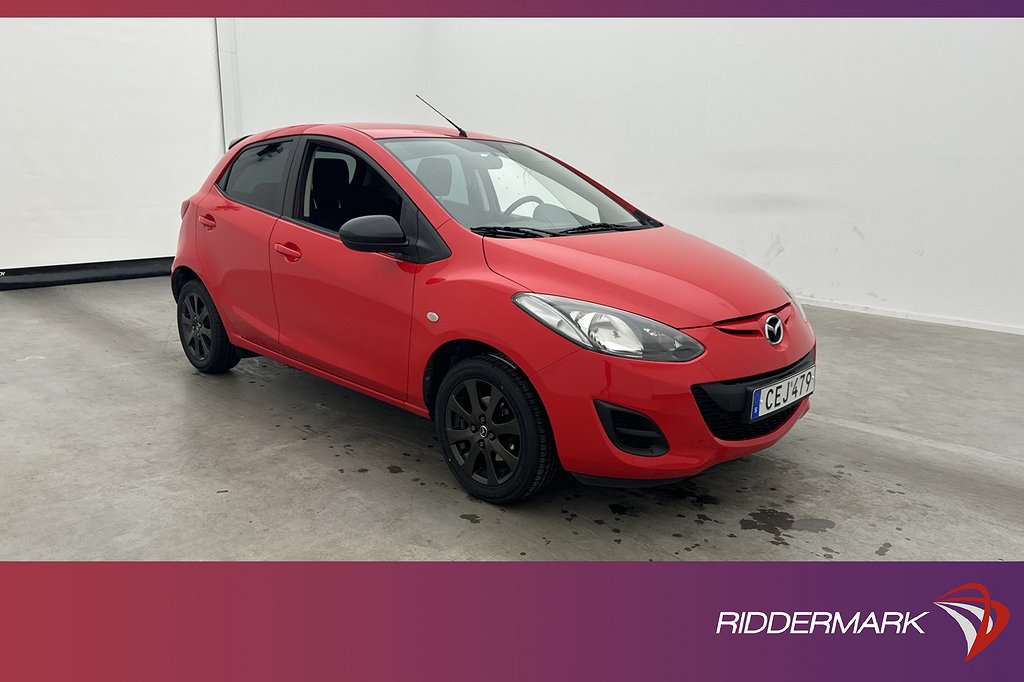 Mazda 2 5-dörrar 1.3 MZR 84hk Advance Låg-Skatt 0,5 L/Mil