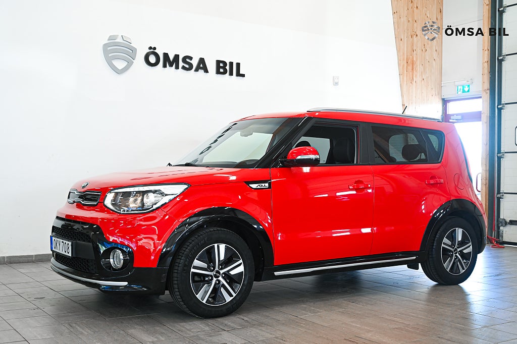 Kia Soul 1.6 CRDi Automat Motorvärmare Rattvärme 136hk