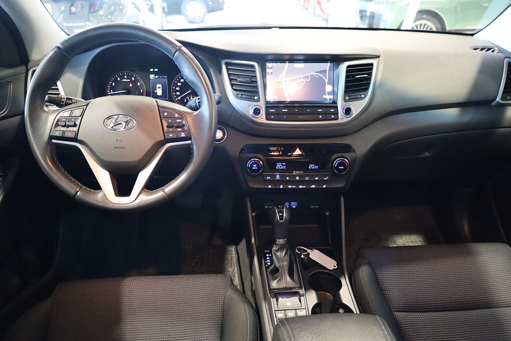 Hyundai Tucson 1,6 T-GDI 177hk ComfortPlus AWD Aut Navi Kamera Keyless 2017